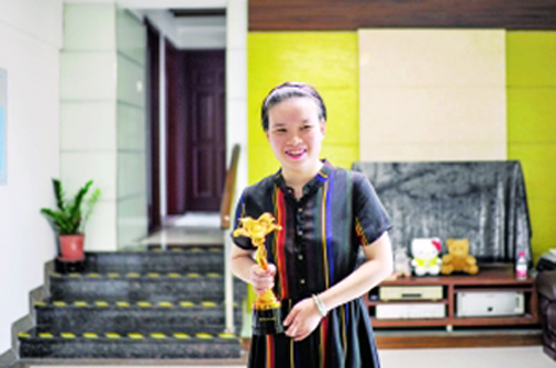 “励志女生”张倩昕