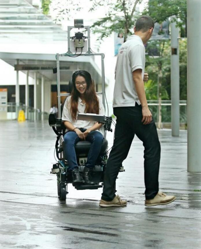 SMART的自动驾驶轮椅